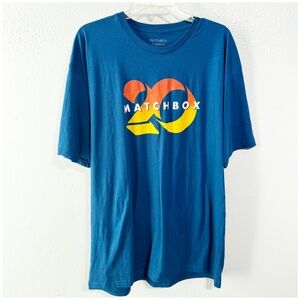 Matchbox 20 teal tee xxl